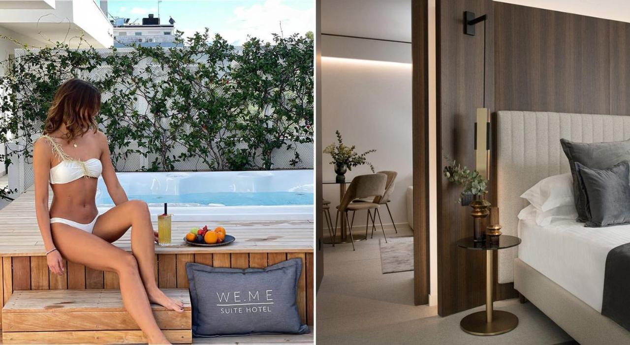 We Me Suite Hotel Riccione Exterior foto